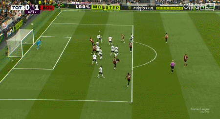 伯恩茅斯1-0托特纳姆热刺,埃万尼尔松制胜