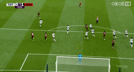 伯恩茅斯1-0托特纳姆热刺,埃万尼尔松制胜